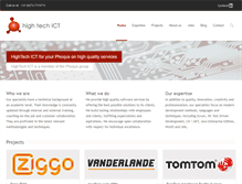 Tablet Screenshot of hightechict.nl